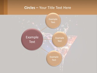 Martini Cocktail PowerPoint Template