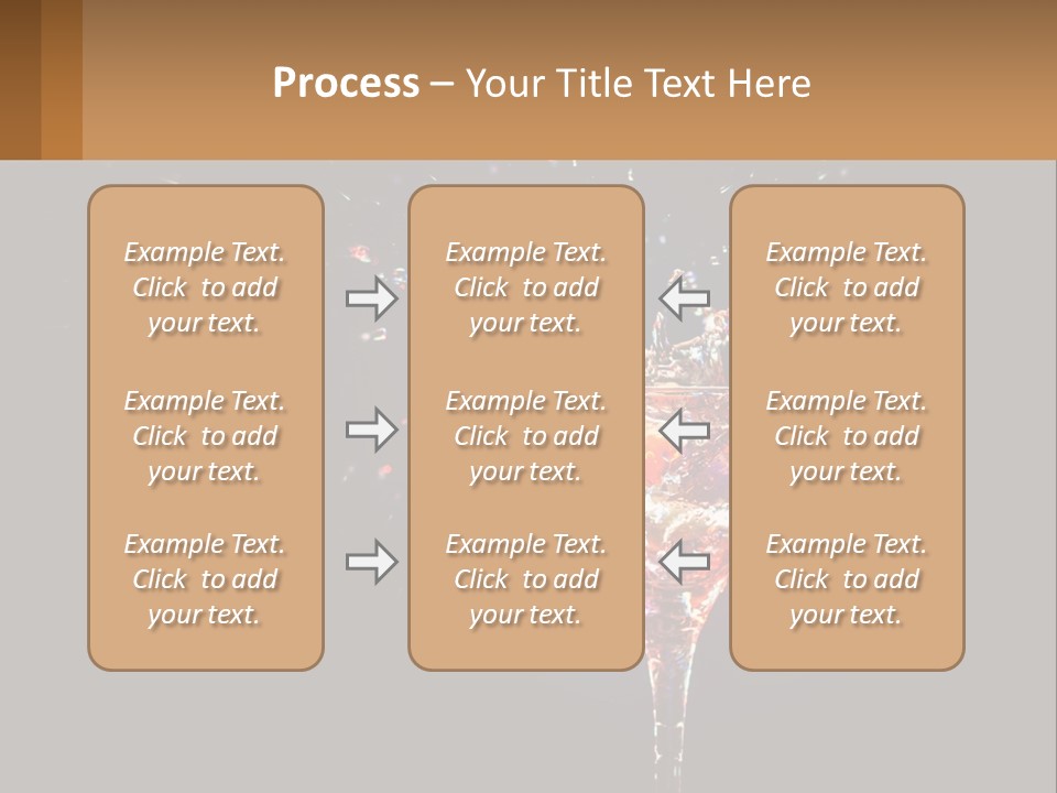 Martini Cocktail PowerPoint Template