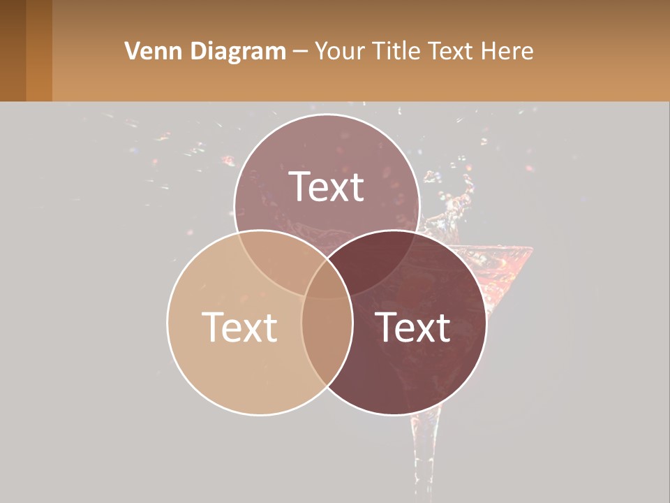 Martini Cocktail PowerPoint Template