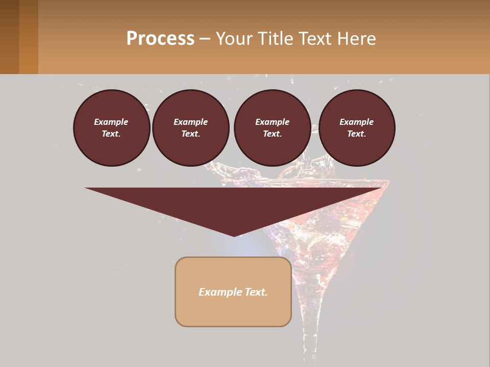 Martini Cocktail PowerPoint Template