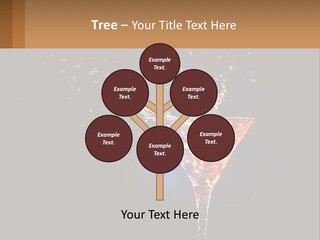 Martini Cocktail PowerPoint Template