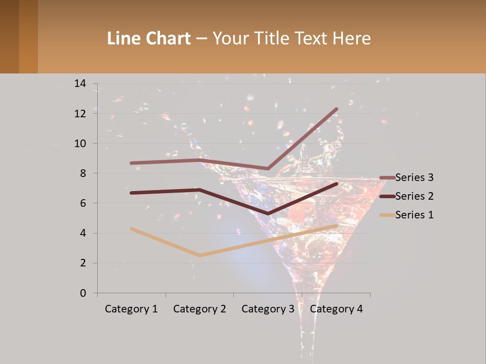 Martini Cocktail PowerPoint Template