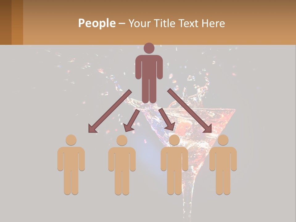 Martini Cocktail PowerPoint Template