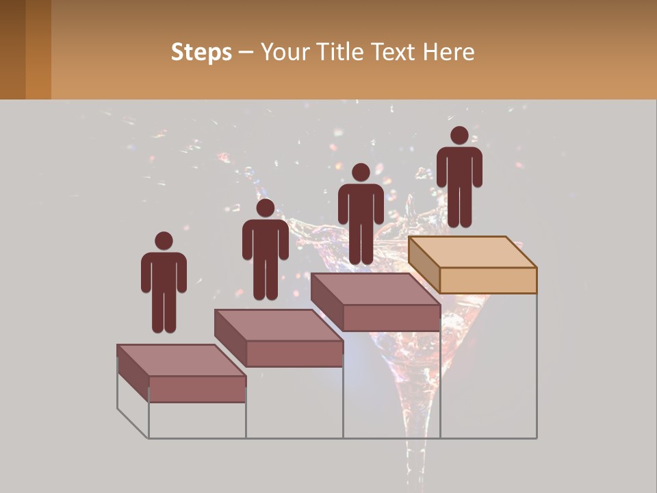 Martini Cocktail PowerPoint Template