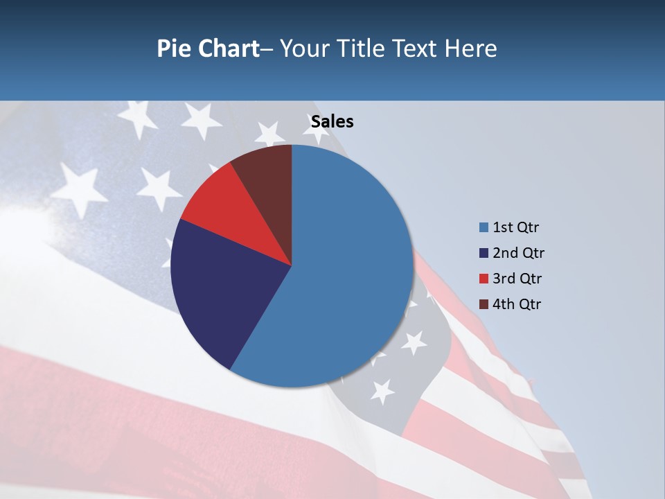 Usa Flag PowerPoint Template