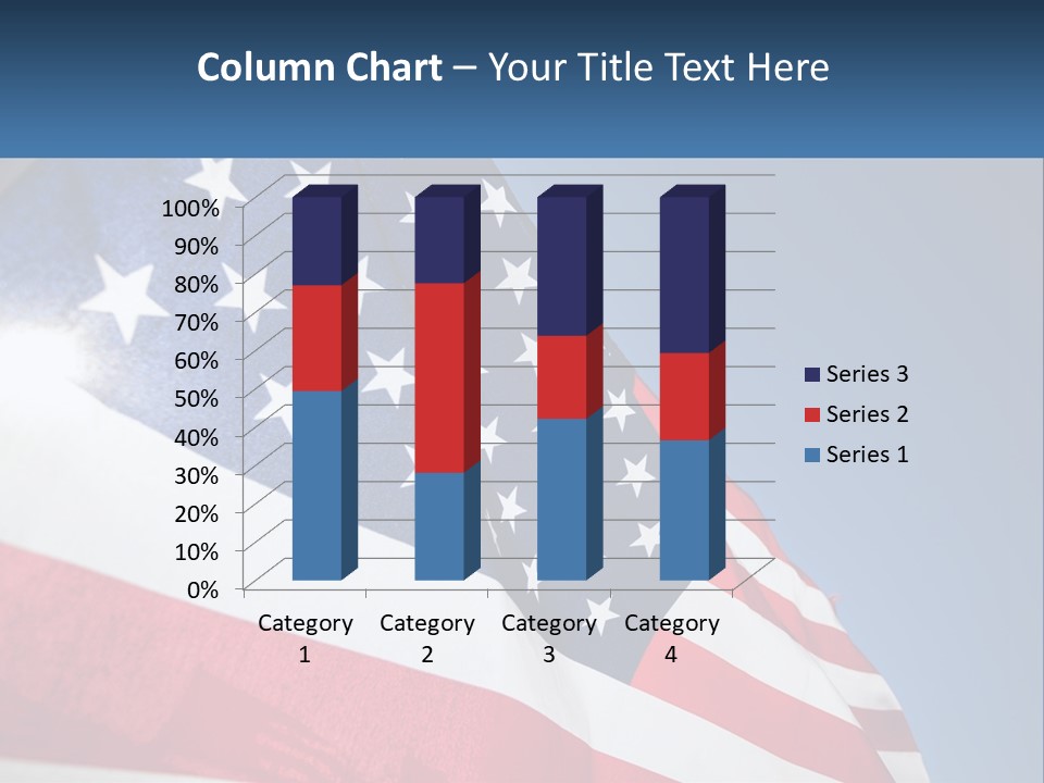 Usa Flag PowerPoint Template