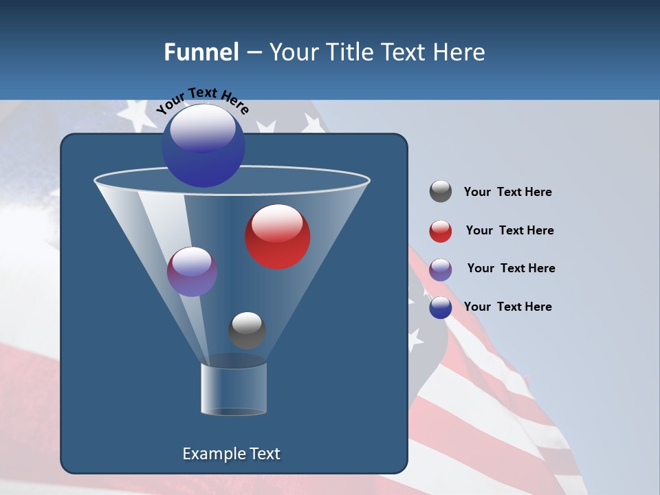 Usa Flag PowerPoint Template