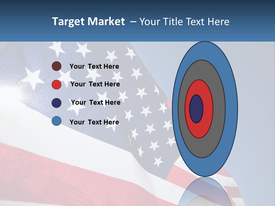 Usa Flag PowerPoint Template