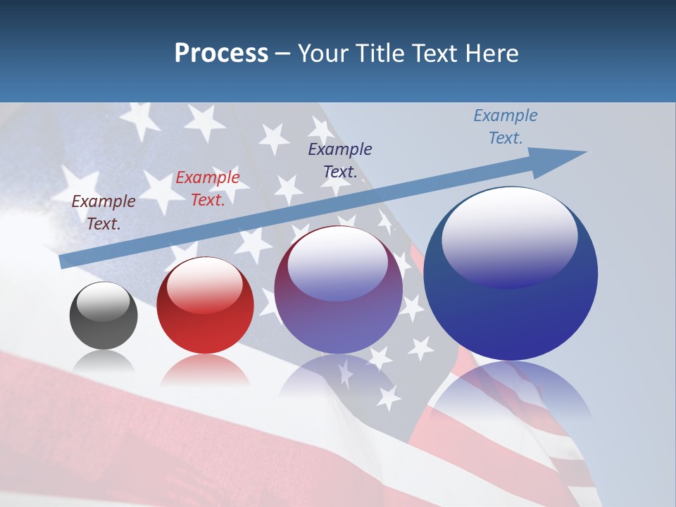 Usa Flag PowerPoint Template