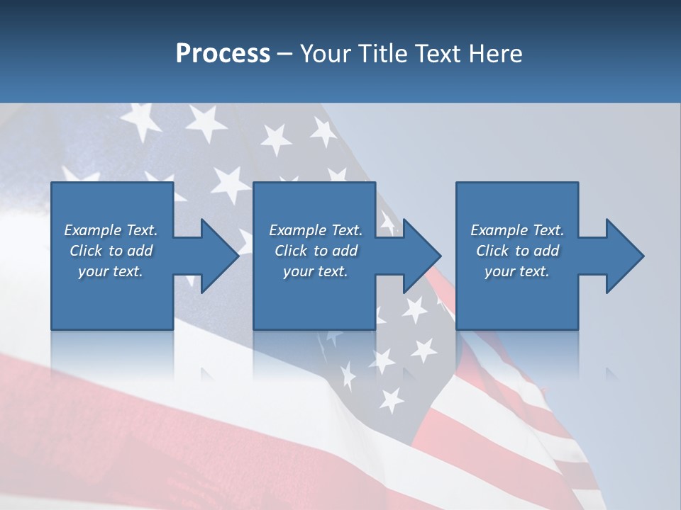 Usa Flag PowerPoint Template