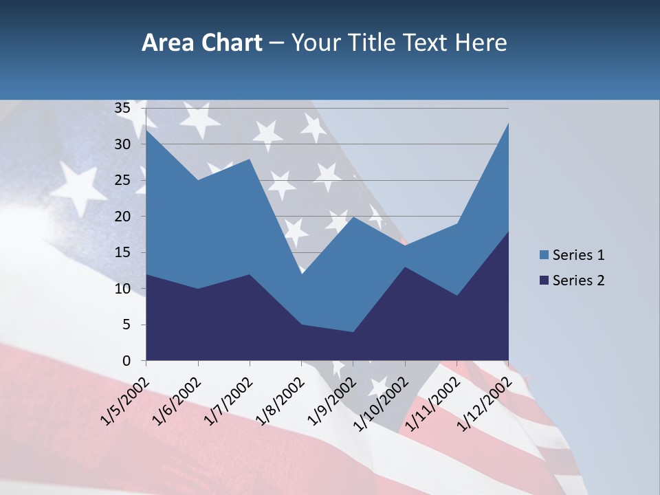 Usa Flag PowerPoint Template