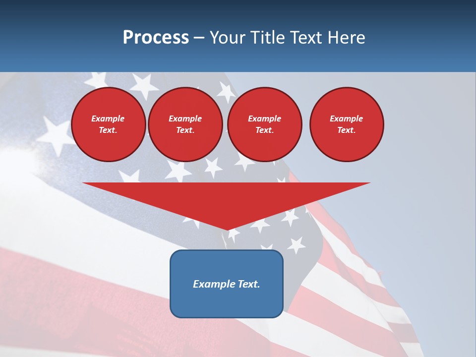 Usa Flag PowerPoint Template