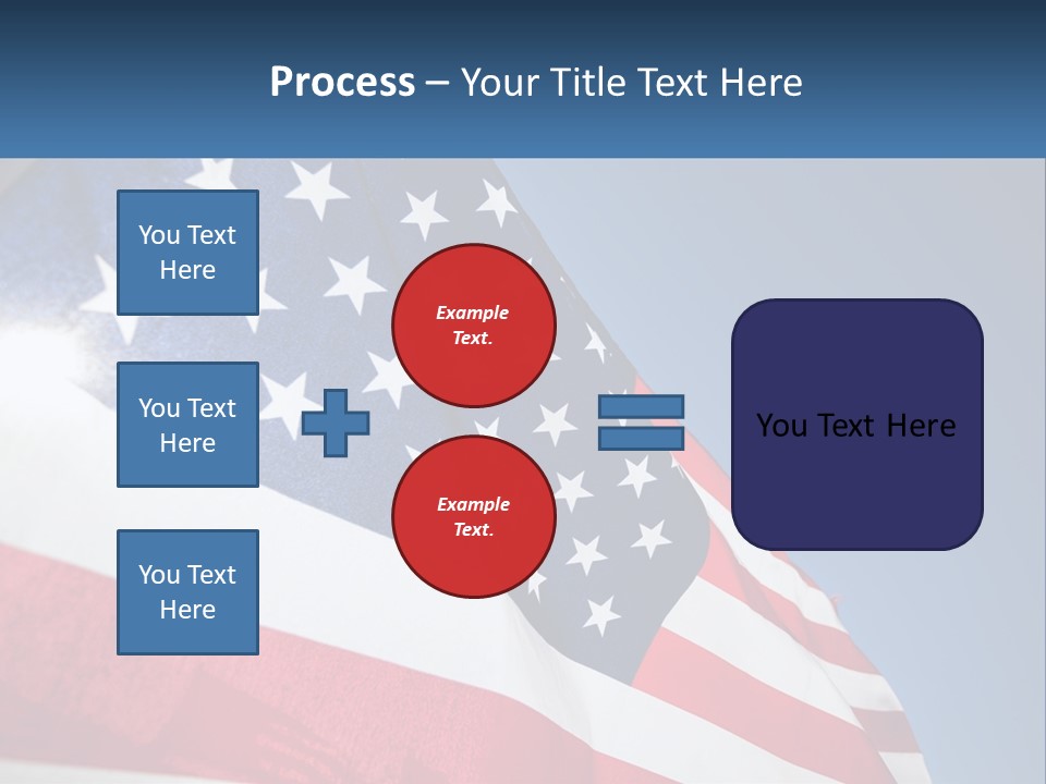 Usa Flag PowerPoint Template