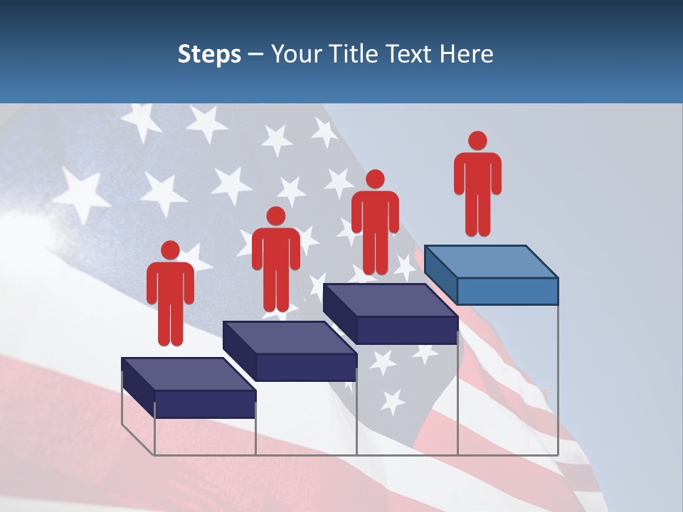 Usa Flag PowerPoint Template
