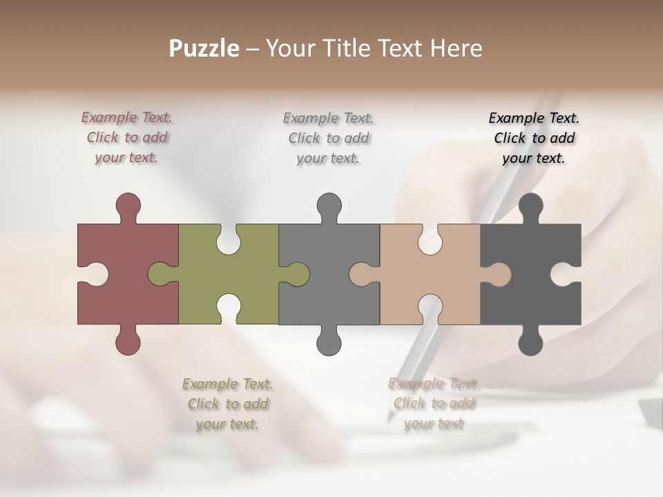 Pencil Drawing PowerPoint Template