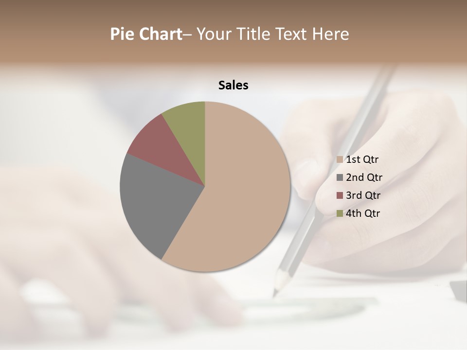 Pencil Drawing PowerPoint Template