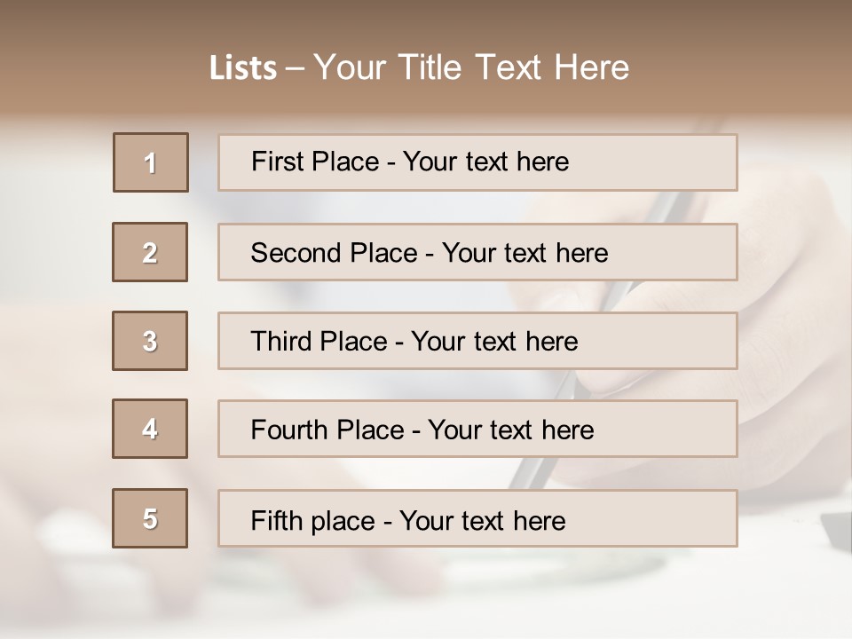 Pencil Drawing PowerPoint Template