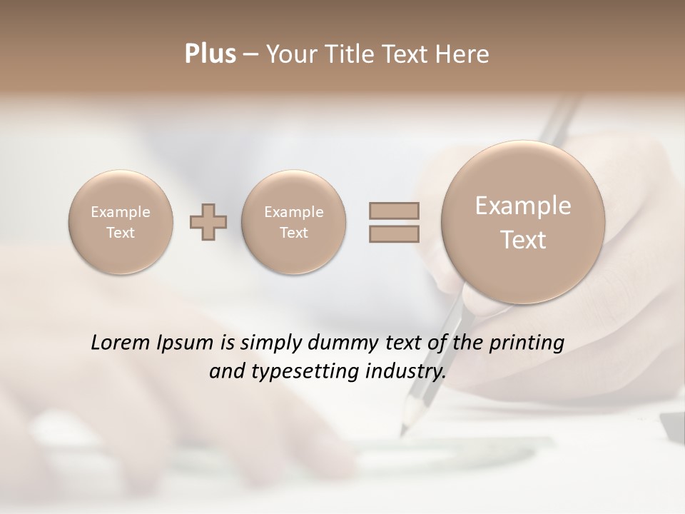Pencil Drawing PowerPoint Template