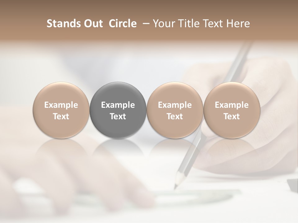 Pencil Drawing PowerPoint Template