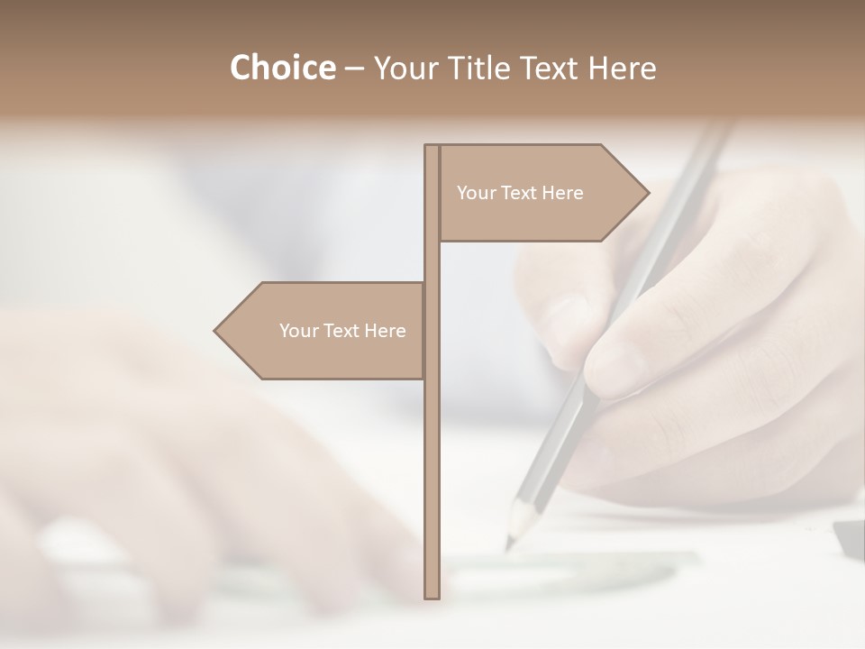 Pencil Drawing PowerPoint Template