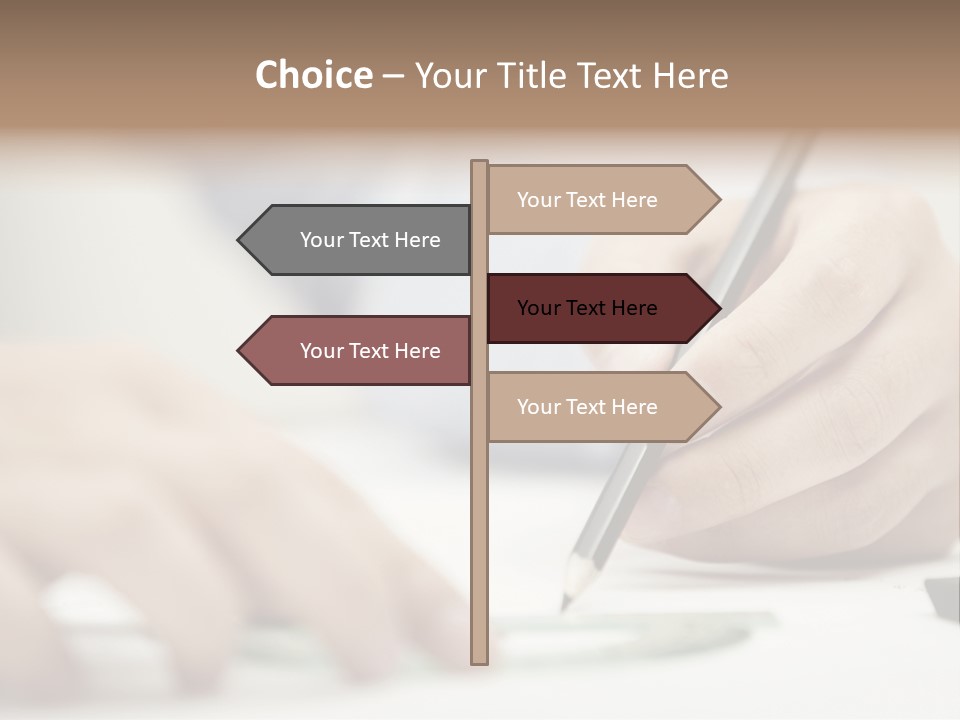 Pencil Drawing PowerPoint Template