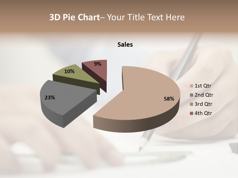 Pencil Drawing PowerPoint Template