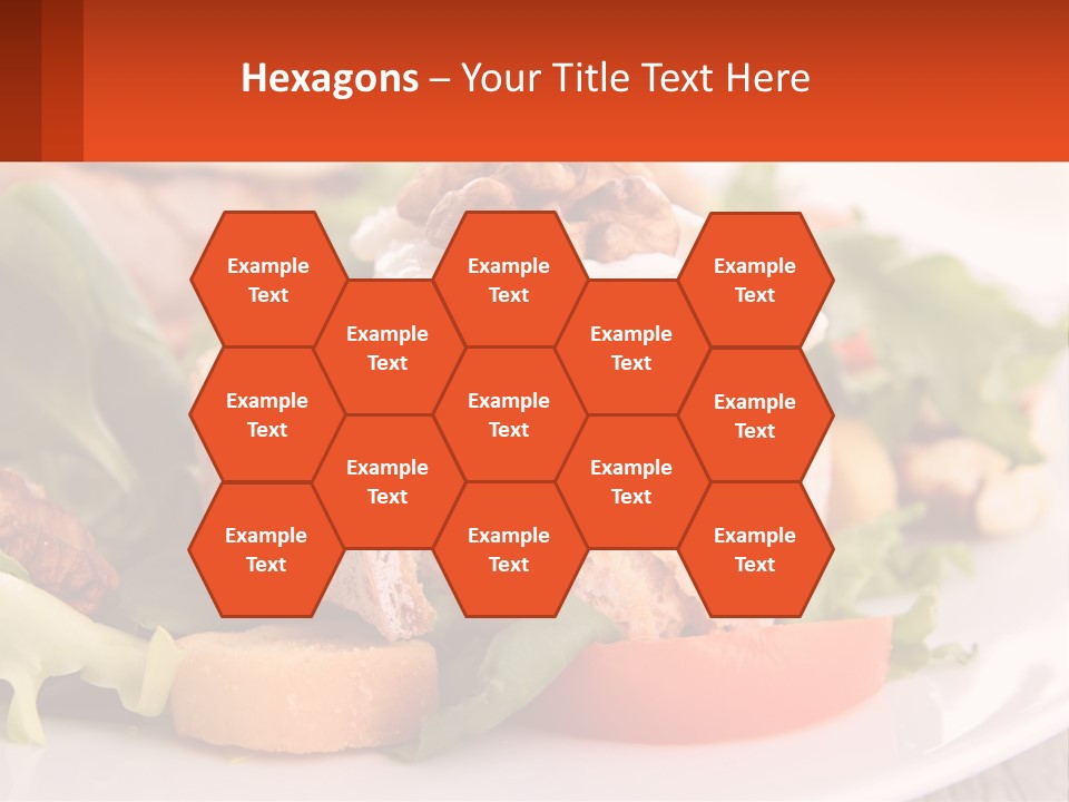 Butter With Walnuts PowerPoint Template