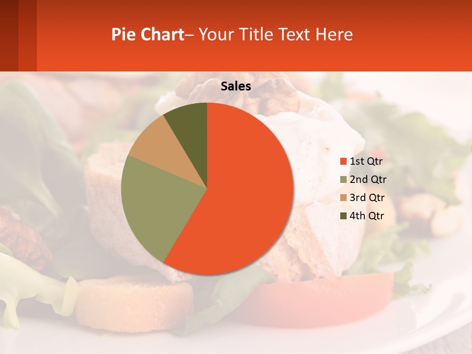 Butter With Walnuts PowerPoint Template