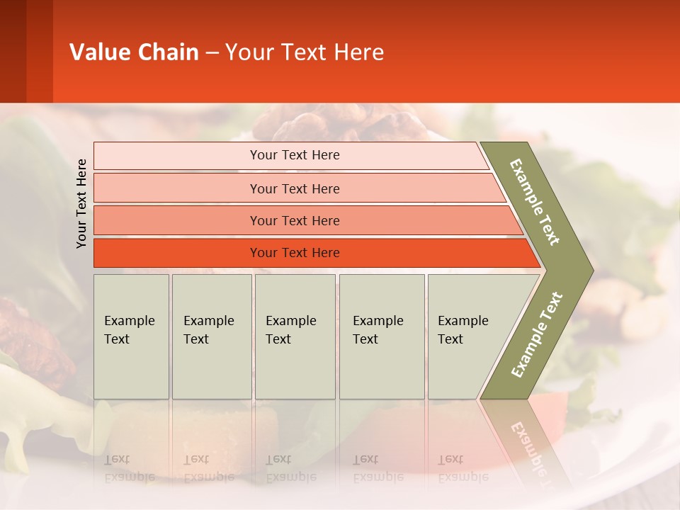 Butter With Walnuts PowerPoint Template