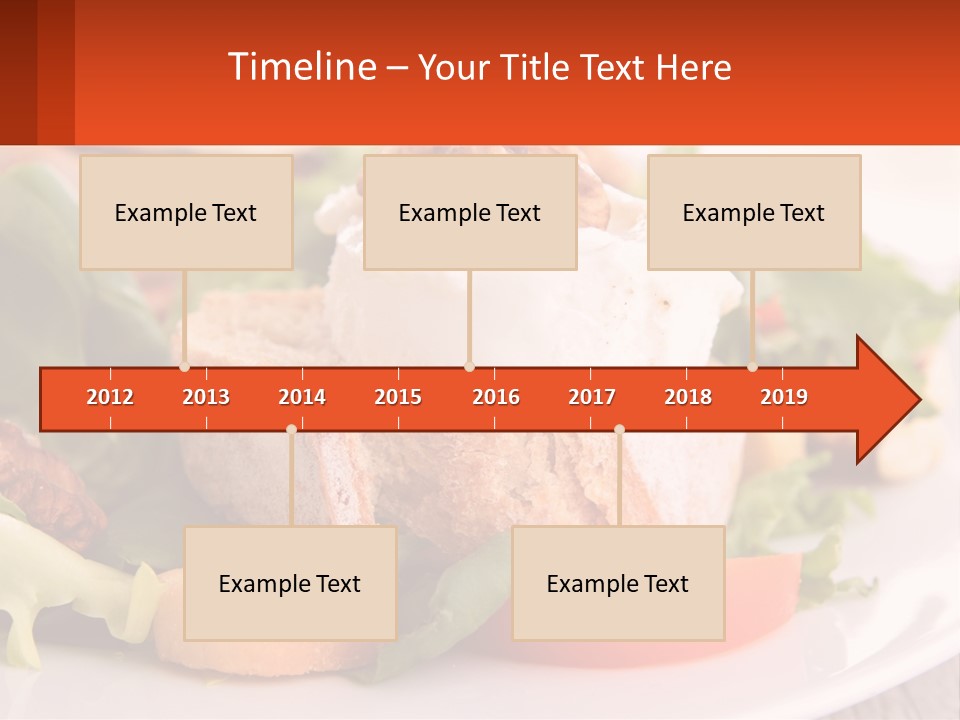 Butter With Walnuts PowerPoint Template