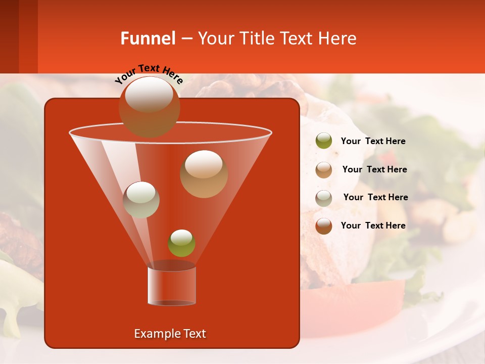 Butter With Walnuts PowerPoint Template