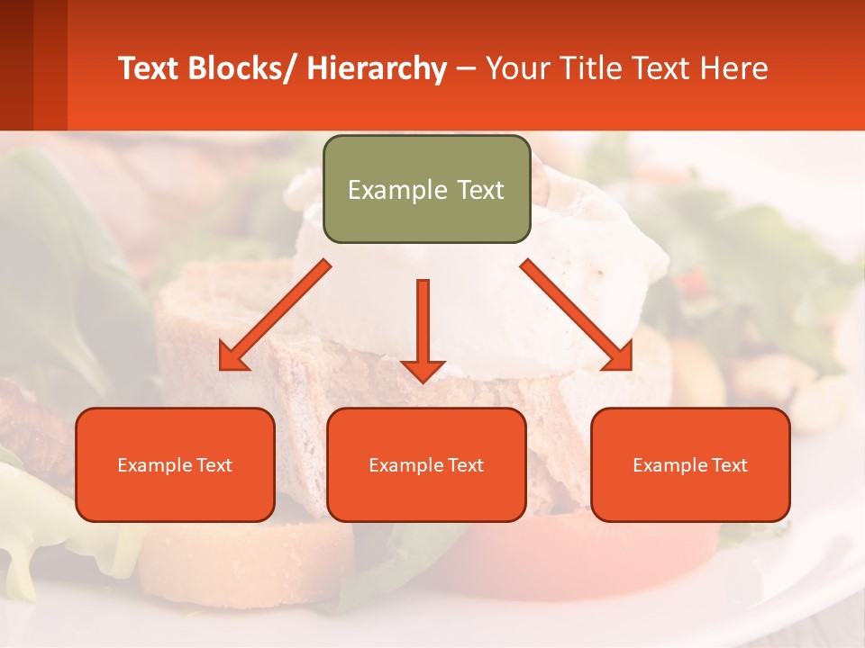 Butter With Walnuts PowerPoint Template