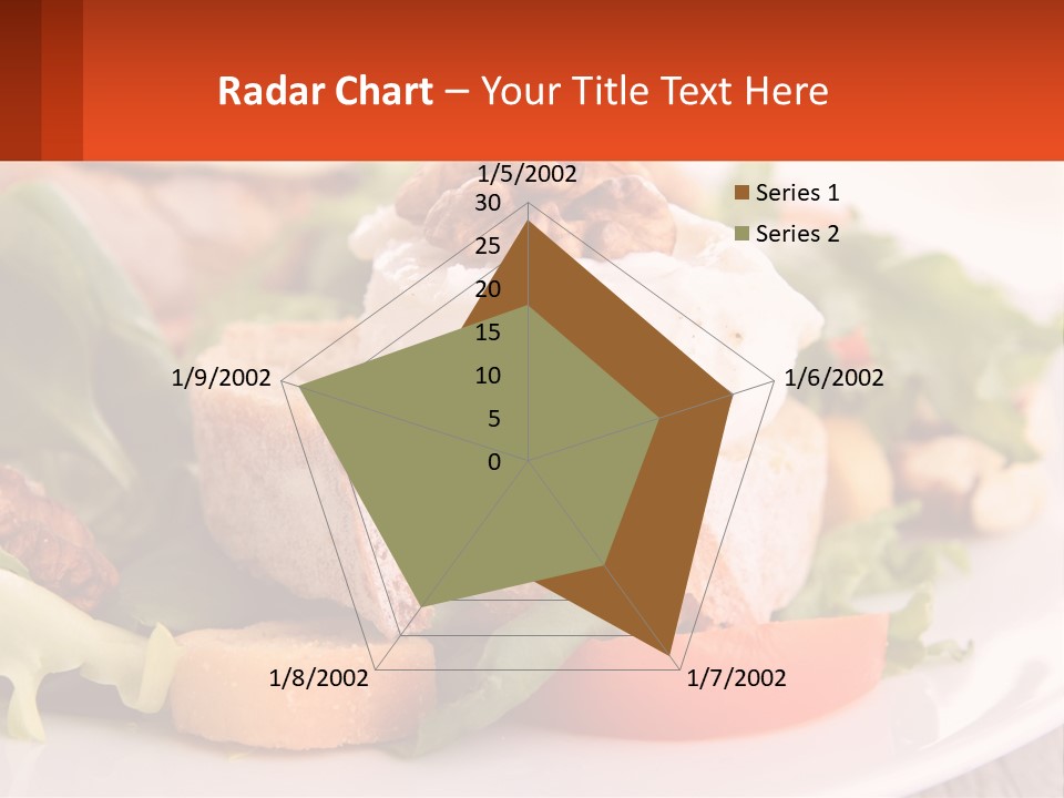 Butter With Walnuts PowerPoint Template
