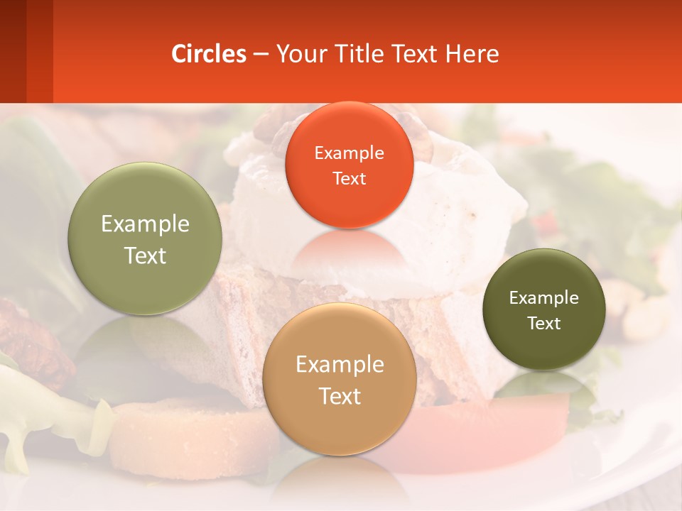 Butter With Walnuts PowerPoint Template