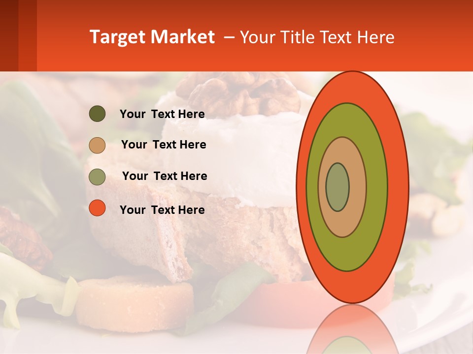 Butter With Walnuts PowerPoint Template