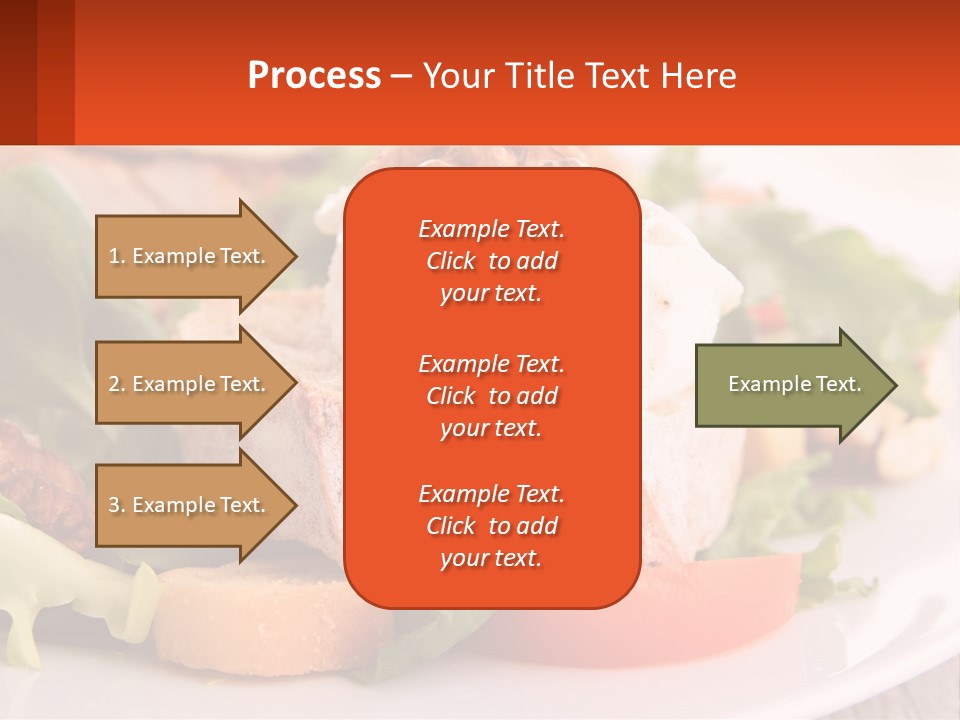 Butter With Walnuts PowerPoint Template