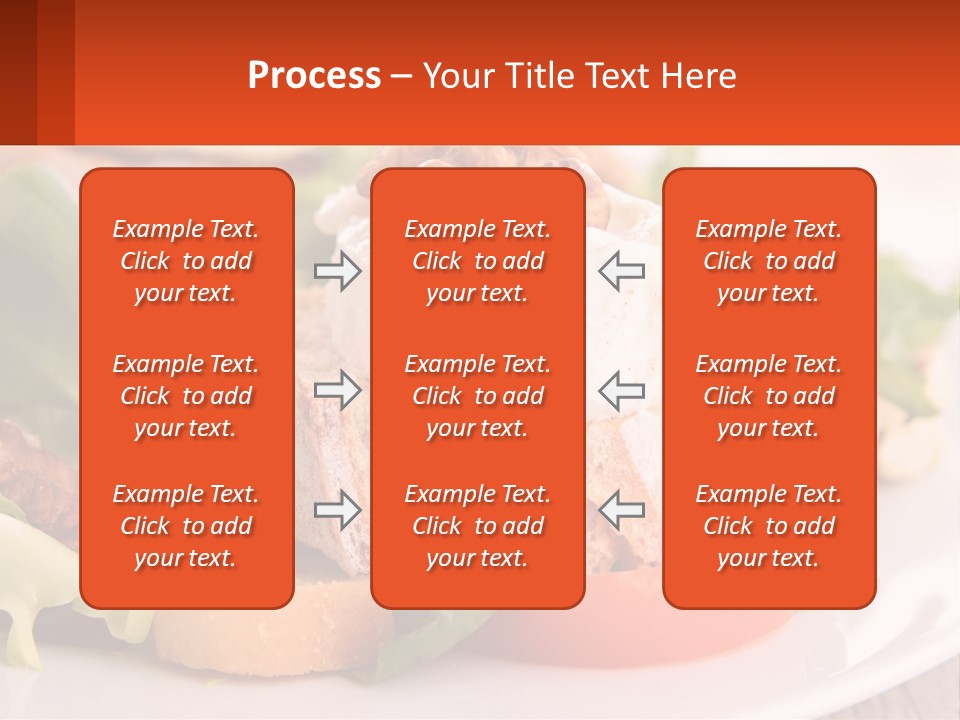 Butter With Walnuts PowerPoint Template