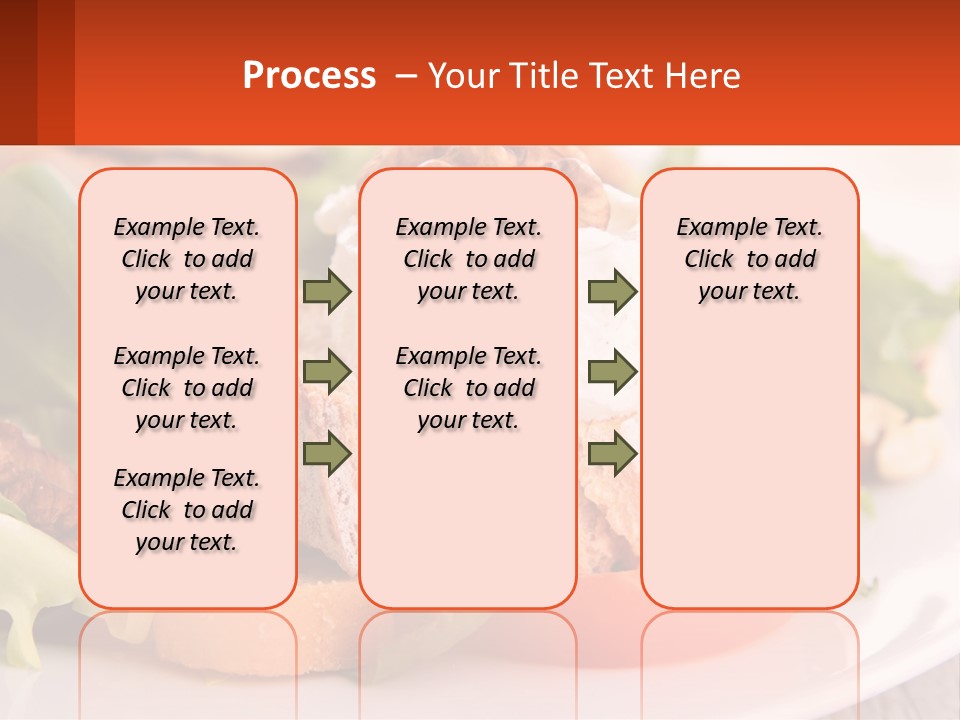 Butter With Walnuts PowerPoint Template