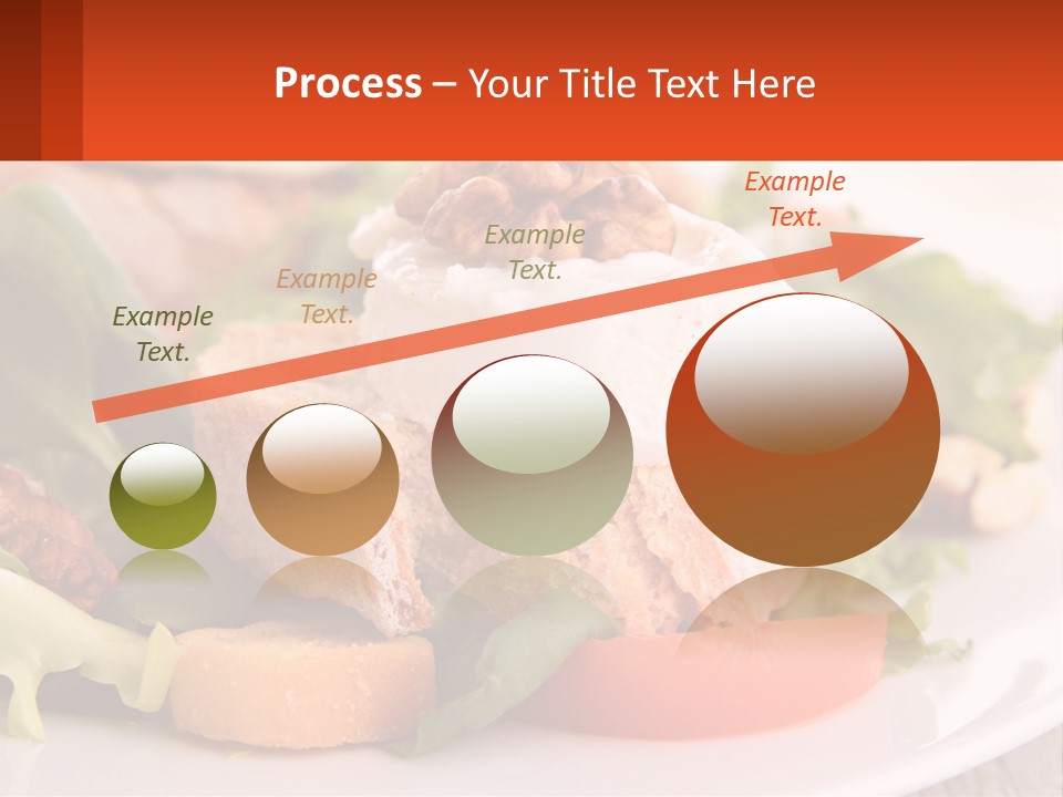 Butter With Walnuts PowerPoint Template