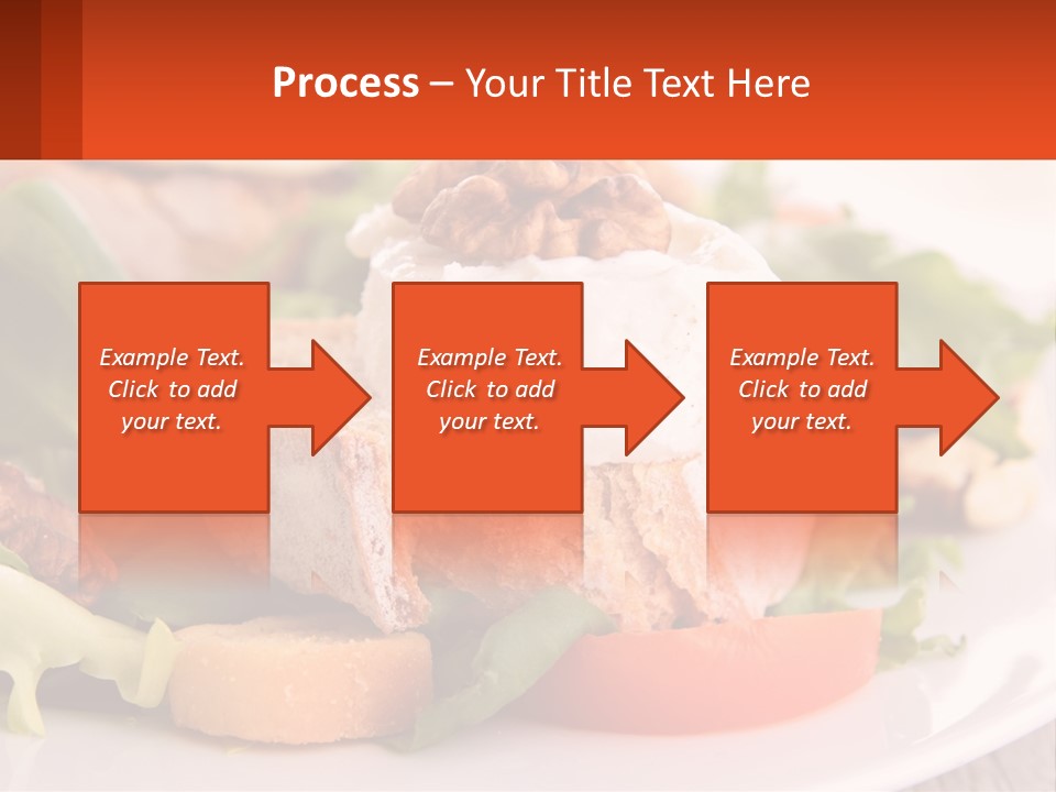 Butter With Walnuts PowerPoint Template