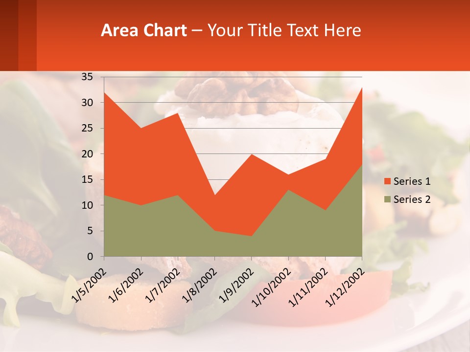 Butter With Walnuts PowerPoint Template