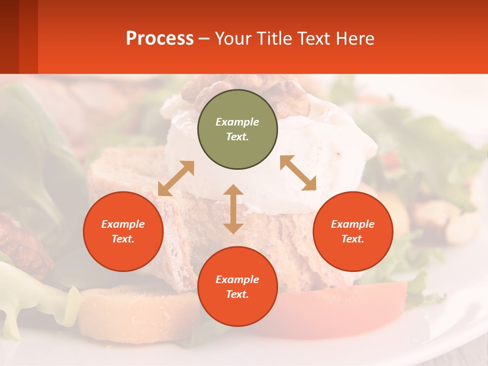 Butter With Walnuts PowerPoint Template
