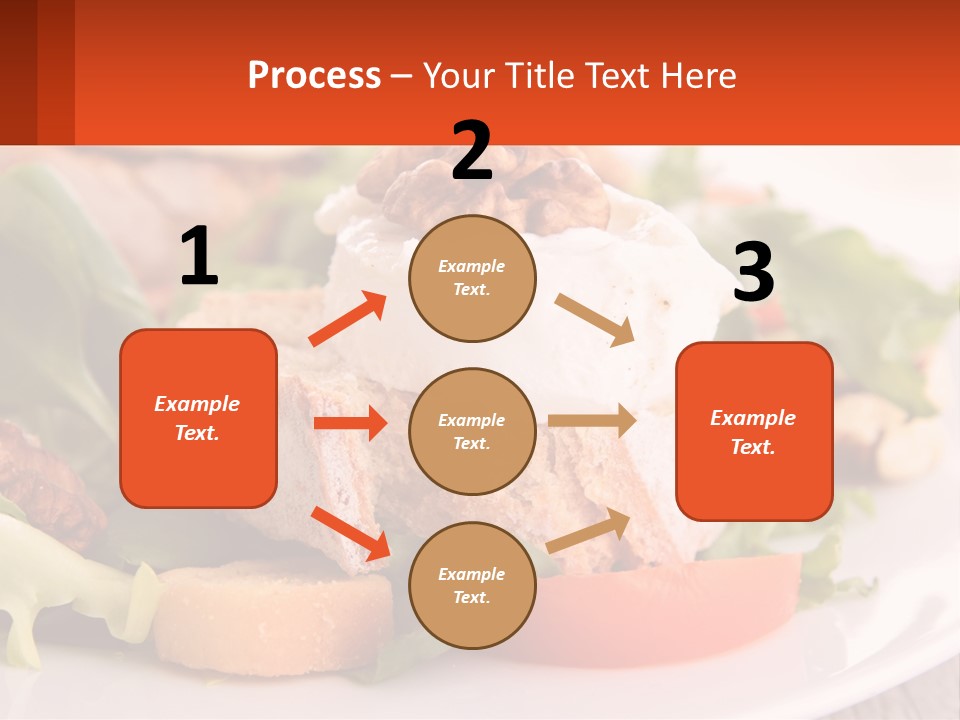 Butter With Walnuts PowerPoint Template