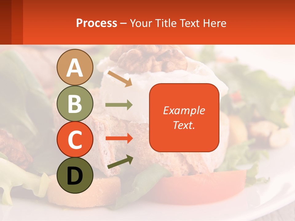 Butter With Walnuts PowerPoint Template