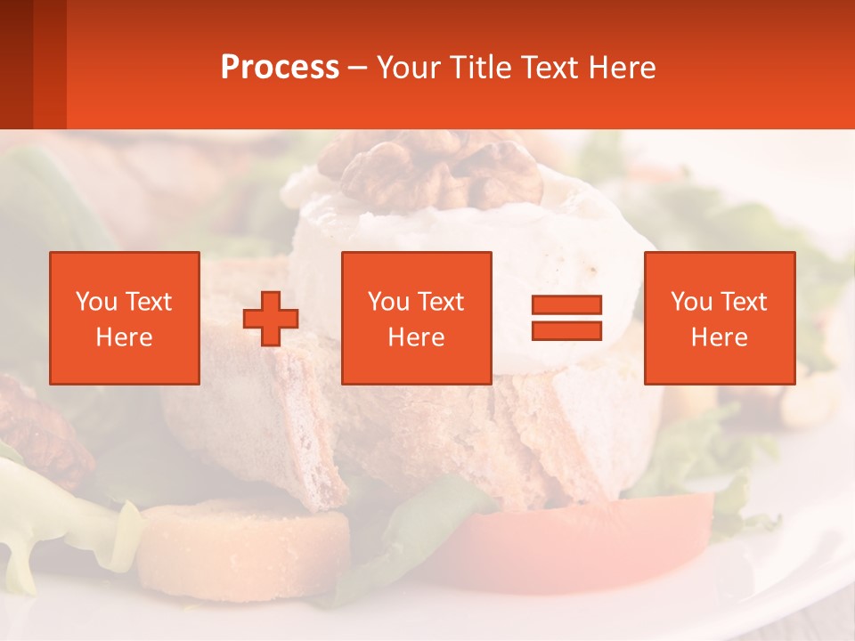 Butter With Walnuts PowerPoint Template