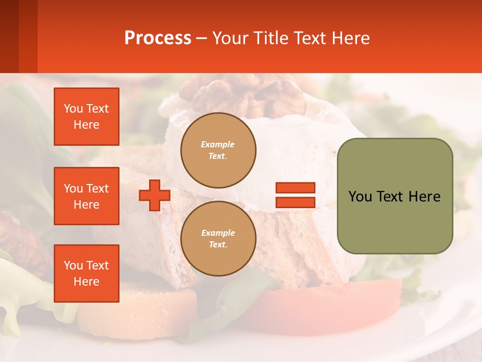 Butter With Walnuts PowerPoint Template
