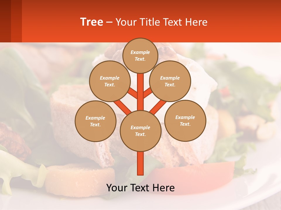 Butter With Walnuts PowerPoint Template