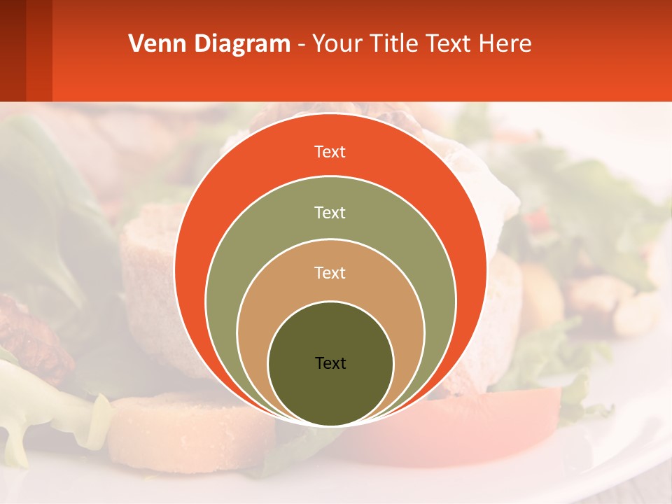 Butter With Walnuts PowerPoint Template