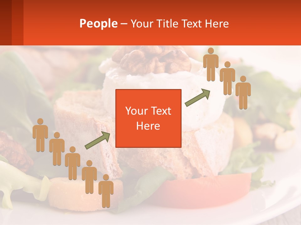 Butter With Walnuts PowerPoint Template