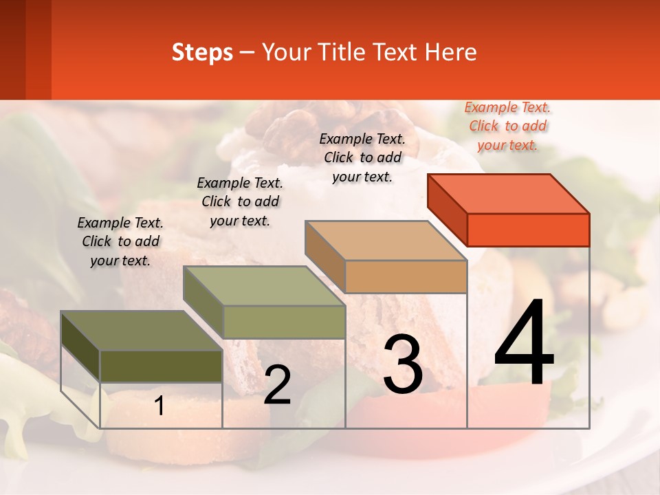Butter With Walnuts PowerPoint Template